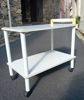 Mobilier desserte blanche