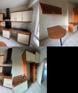 Mobilier cuisine complète avec four et plaque