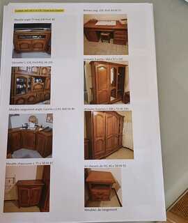 Mobilier meuble suite déménagement