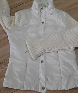 Vêtements donne: BLOUSON BLANC TAILLE S (36)