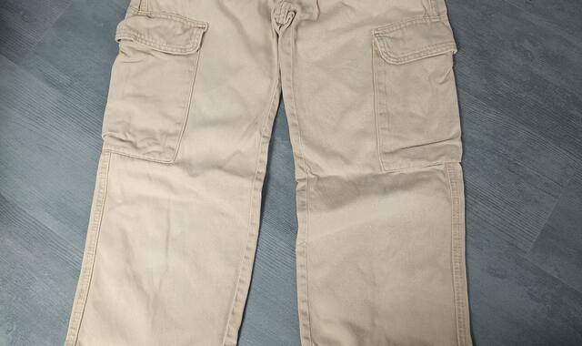 Vêtements pantalon cargo beige