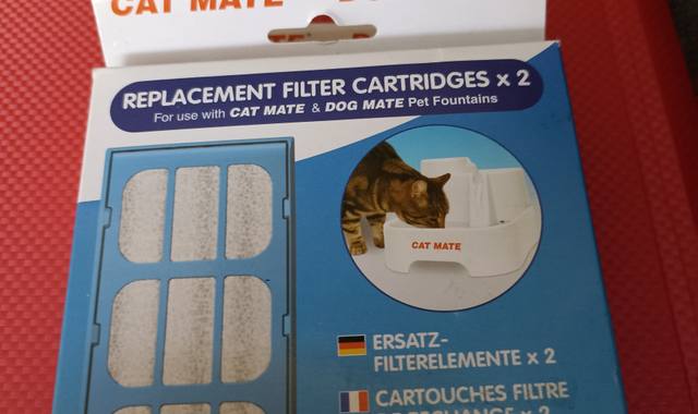 Accessoires pour animaux filtres pour fontaine à eau Cat/Dog Mate