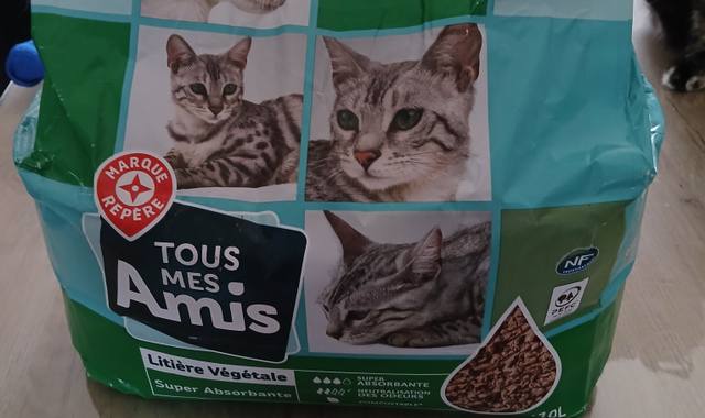 Accessoires pour animaux sac de litiere chats ( neuf )