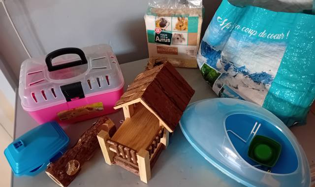 Accessoires pour animaux matériel rongeurs divers