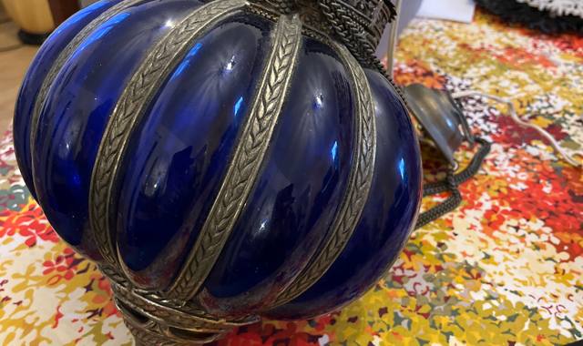 Antiquités lampe orientale