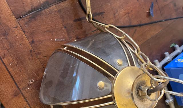 Antiquités suspension lampe