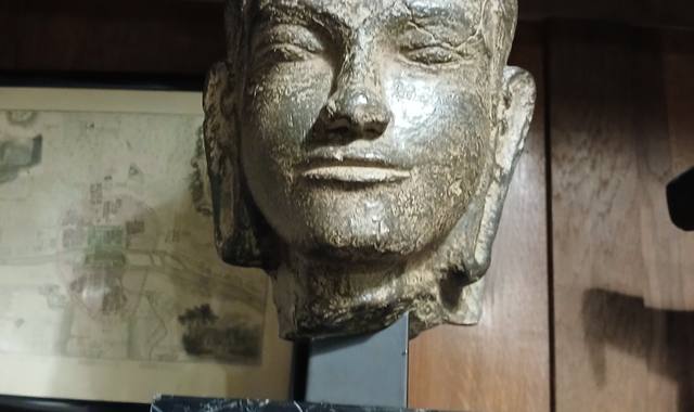 Antiquités reproduction de Têtes de Bouddha