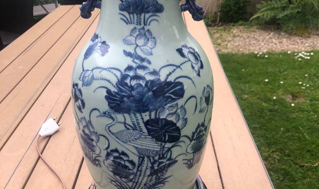 Antiquités vase chine