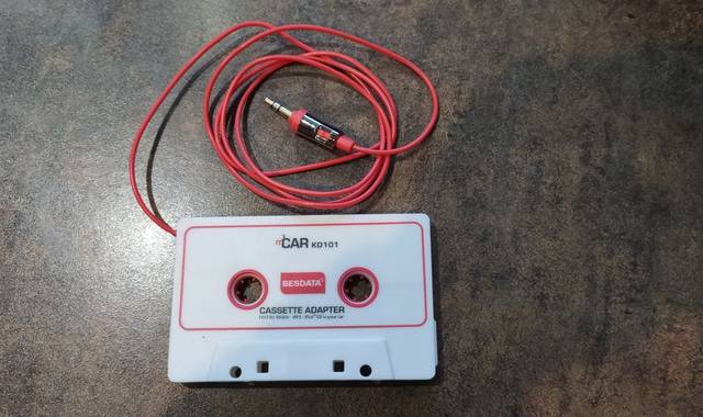 Auto-Moto Adaptateur autoradio k7 vers jack