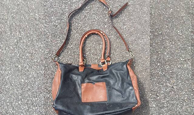 Bijoux, accessoires sac à mains bicolore femme