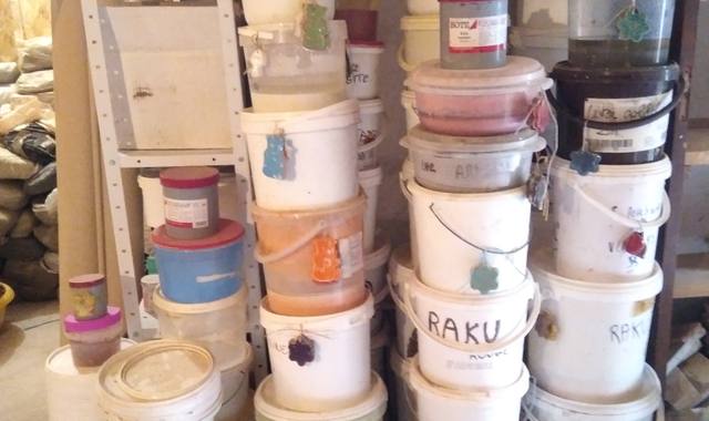 Bricolage lot d'émaux à faïence 980-1020°