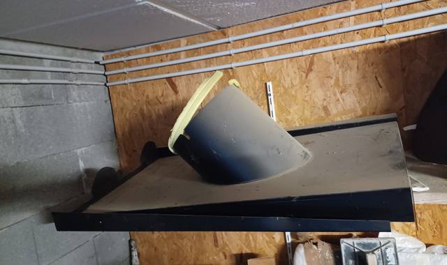 Bricolage solar pour sortie de cheminée.