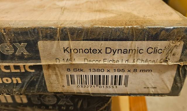 Bricolage lames de parquet