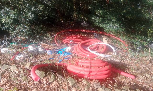 Bricolage lot de gaines et distribution eau