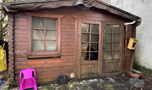 Bricolage cabanon de jardin