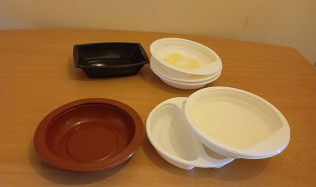 Bricolage lot 8 plats et saladiers plastiques