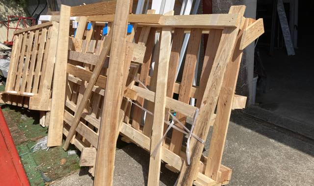 Bricolage palettes bois