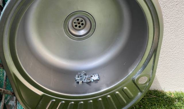 Bricolage je donne évier de cuisine en inox sur agde