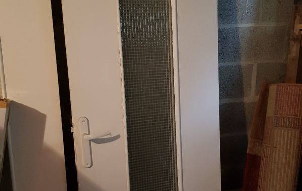 Bricolage portes vitrées