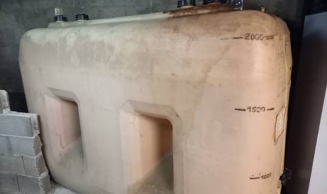 Bricolage cuve fioul 2000l