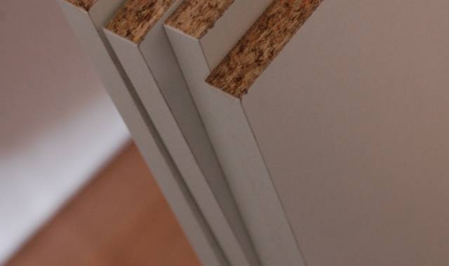 Bricolage lot de 4 planches melaminee blanc