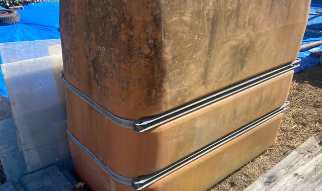 Bricolage cuve fioul