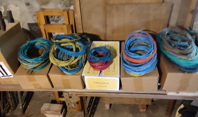 Bricolage fils électriques isolés 1,5 2,5 6mm2