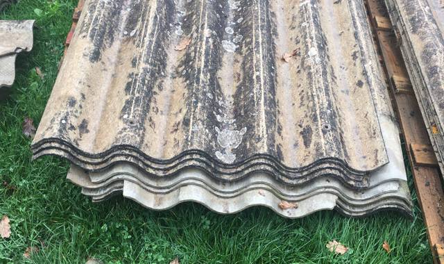 Bricolage toiture fibrociment