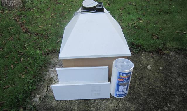 Bricolage hotte Whirpool - Ikea avec extracteur 52x60 3 vitesses - lumière- très bon état