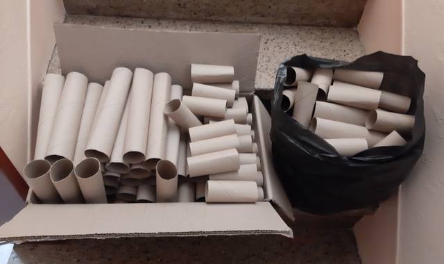 Bricolage sur calais rouleaux essuie tout et wc