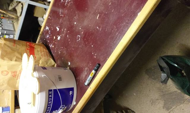 Bricolage table roulante pour bricoler