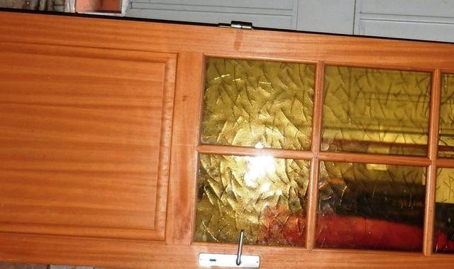 Bricolage porte interieur vitrée