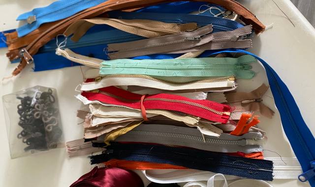 Bricolage fermetures éclair