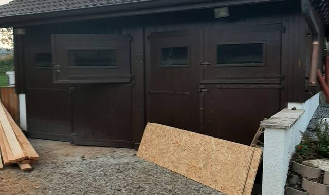 Bricolage porte ecuries