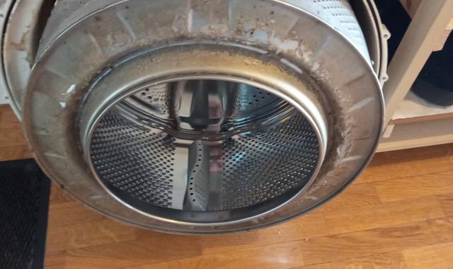 Bricolage tambour de machine a laver