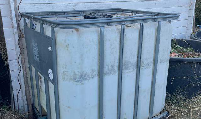 Bricolage cuve 1000l