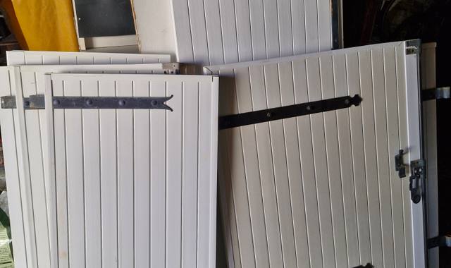 Bricolage volets pvc blanc