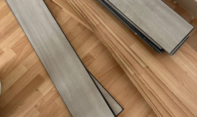 Bricolage parquet flottant