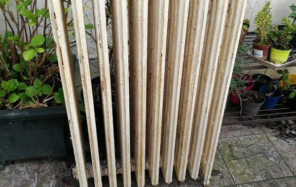 Bricolage radiateur fonte 6 colonnes
