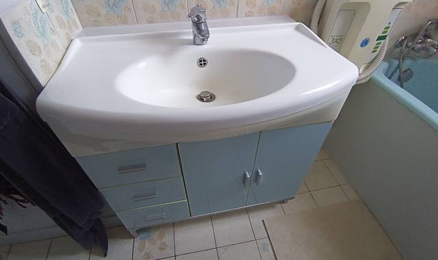 Bricolage meuble vasque Salle de Bain