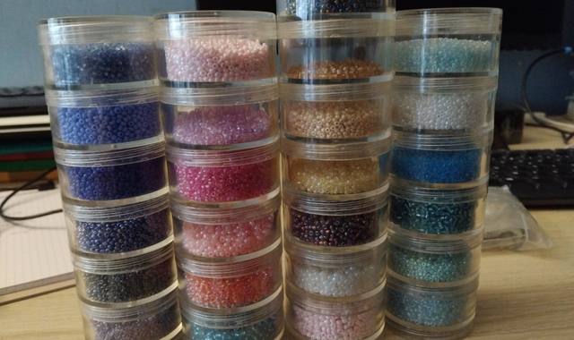 Bricolage grand lot perles de rocailles