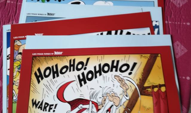 Collection dessins couleurs les fous rires d'Asterix