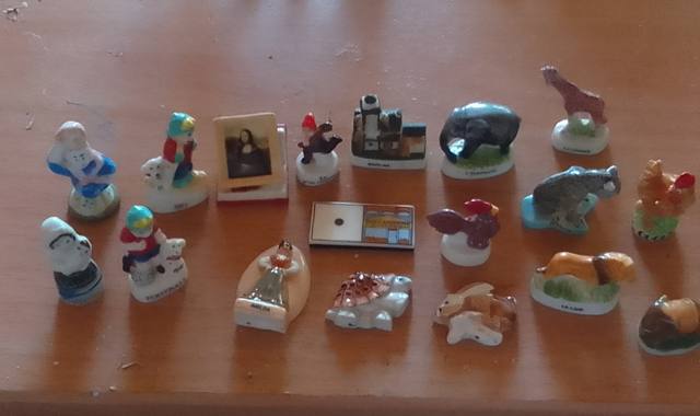 Collection feves divers