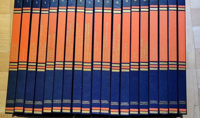 Collection encyclopédie complète 19 volumes QUID Illustré Années 80