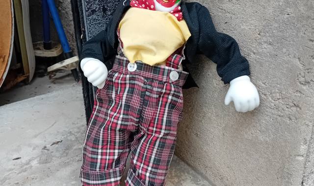 Collection clown en porcelaine