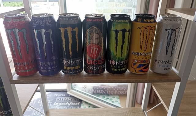Collection lot de 42 canettes de Monster