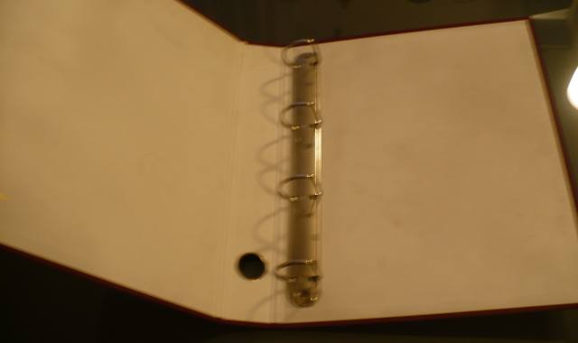 Divers trois classeurs à boucle