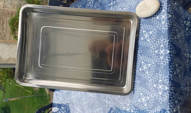 Divers plateau ou plat en inox