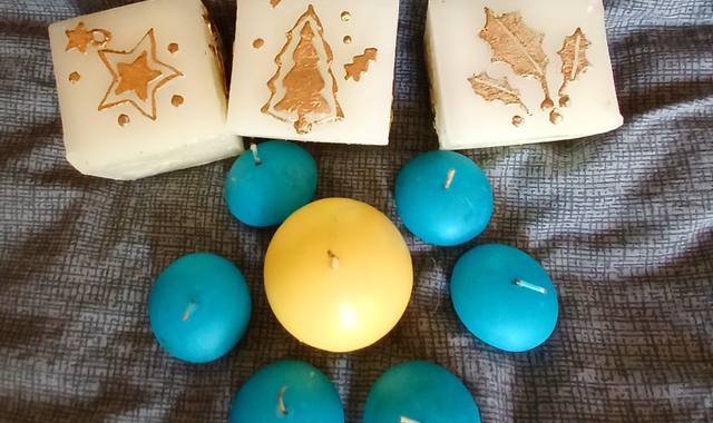 Divers bougies neuves.