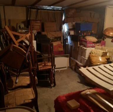 Divers vide garage...